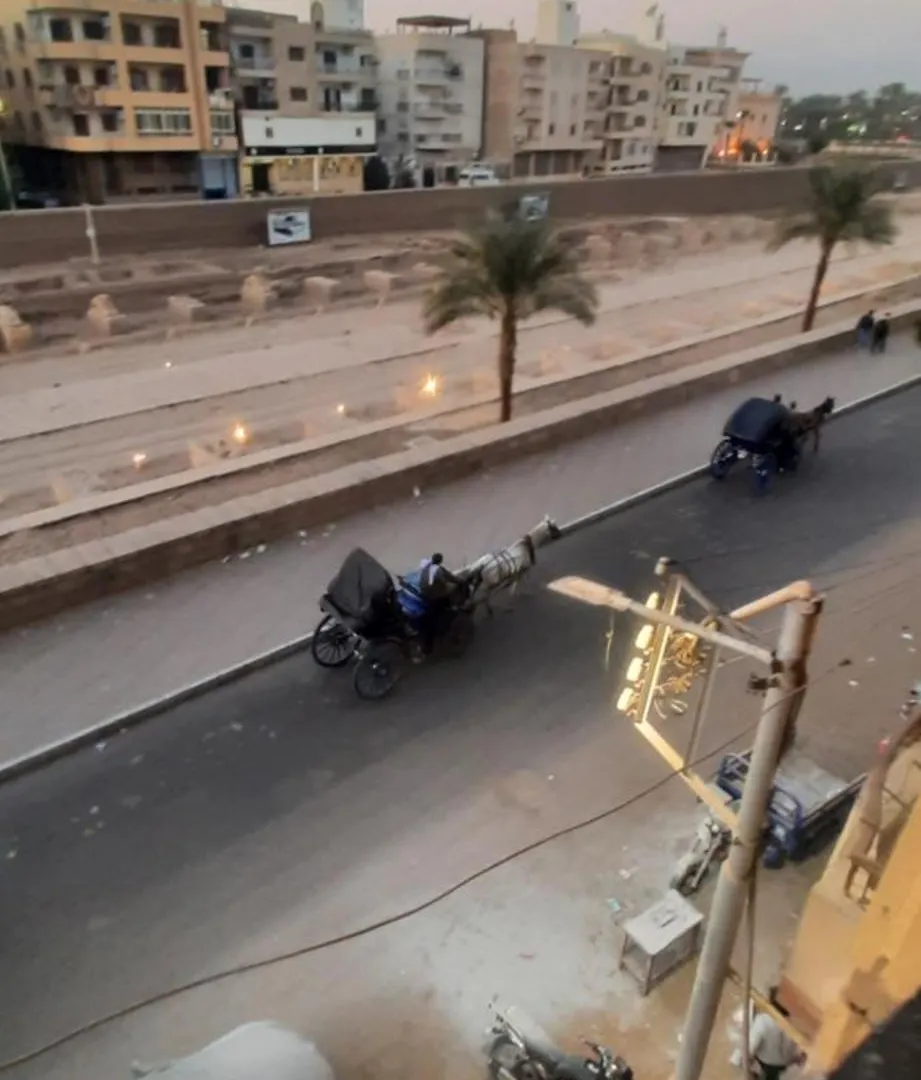 Ferienwohnung Sphinx Avenue Street Luxor